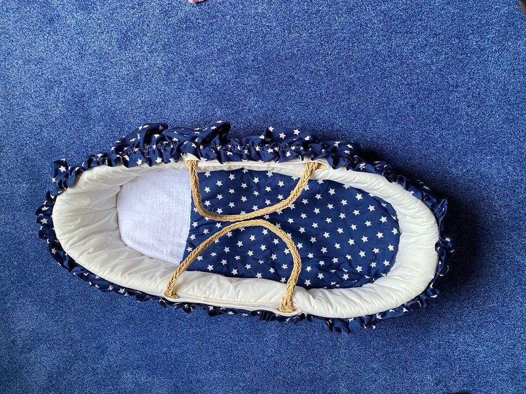 Mozes basket - baby draagmand, Kinderen en Baby's, Babywiegjes en Ledikanten, Ophalen, Zo goed als nieuw, Reisbedje