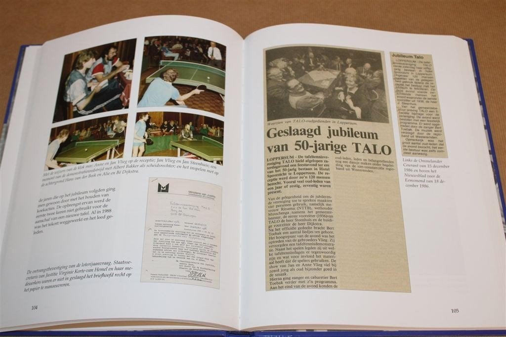 TALO Loppersum [1936-2016] — Jubileumboek in Nieuwstaat, Ophalen of Verzenden, Zo goed als nieuw