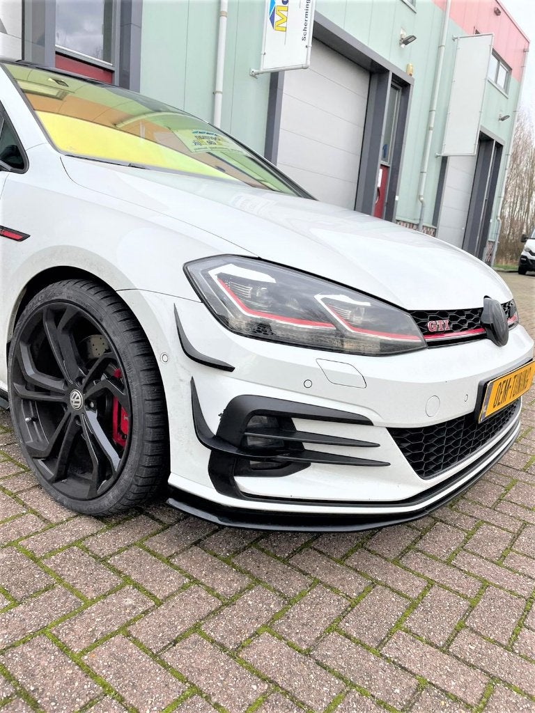 Frontlip geschikt voor GOLF 7.5 GTI | TCR-Look |17–20 | 3PCS, Ophalen of Verzenden
