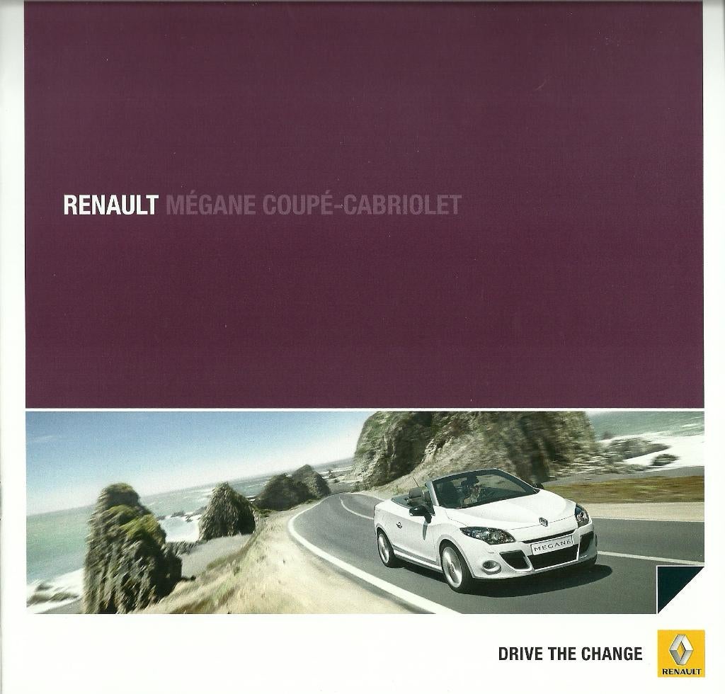 Renault Megane CC cabriolet folder, Ophalen of Verzenden, Zo goed als nieuw, Renault