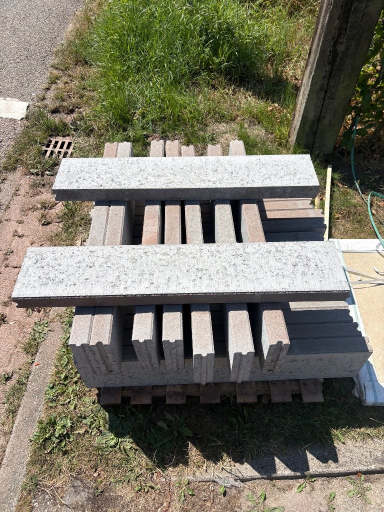 Opsluitband 6x20x100cm Grijs, Ophalen, Overige typen, Nieuw, Minder dan 5 m²