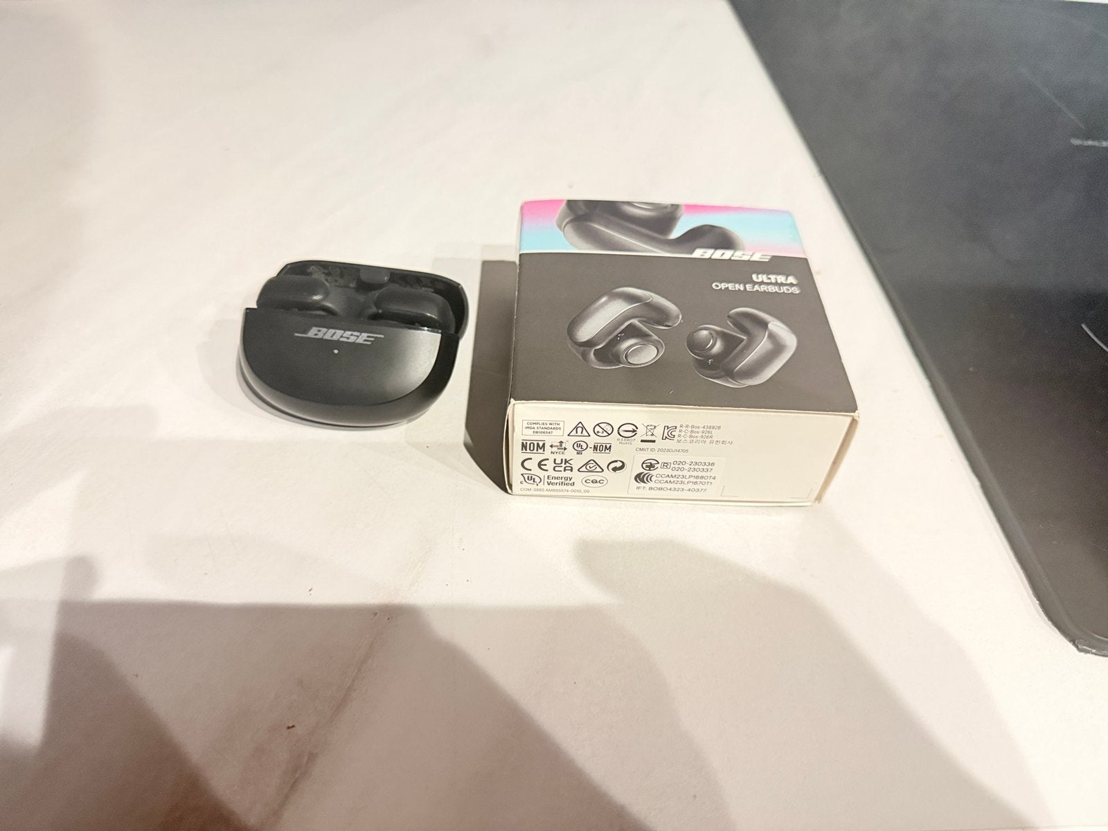 Bose Ultra Open Earbuds - Zo goed als nieuw, 22 mnd garantie, Audio, Tv en Foto, Koptelefoons, Bluetooth, Ophalen of Verzenden