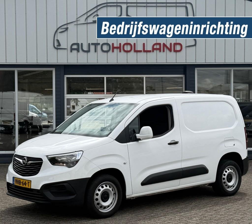Opel COMBO 1.5D 75KW 102PK EURO 6 AIRCO/ NAVIGATIE/ CRUISE C, Auto's, 4 cilinders, Wit, Te koop, 710 kg