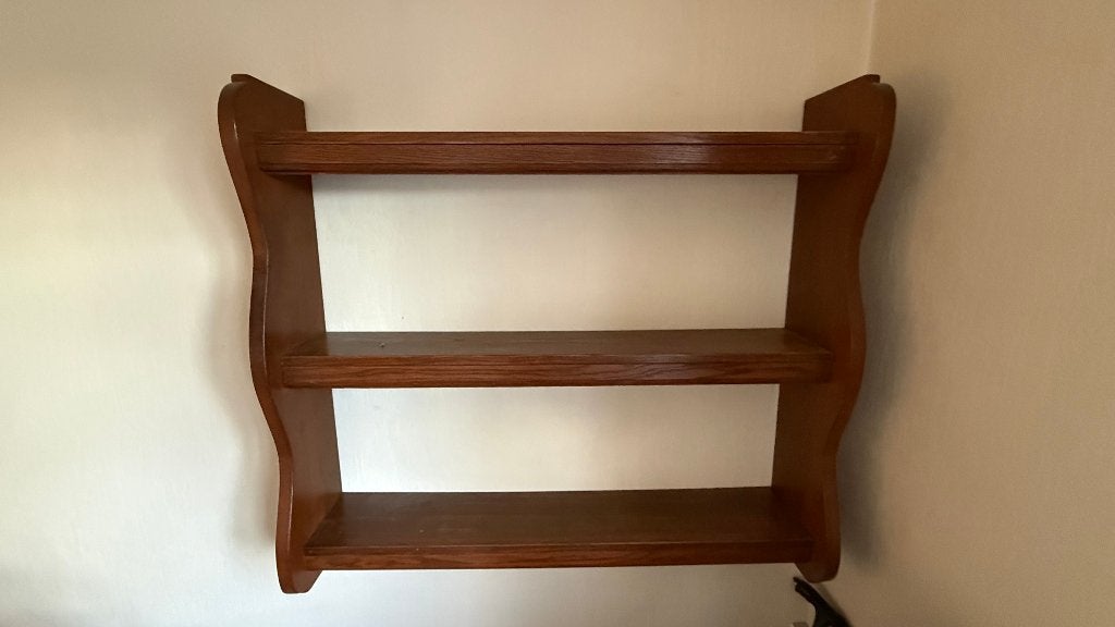 Boekenrek donker eiken, Ophalen, 100 tot 150 cm, 100 tot 150 cm, Eikenhout