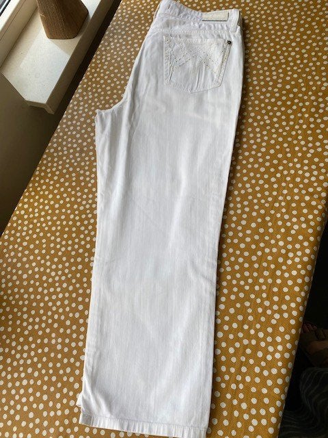 Cambio witte jeansbroek dames maat 44, Cambio, Wit, Maat 42/44 (L), Ophalen of Verzenden