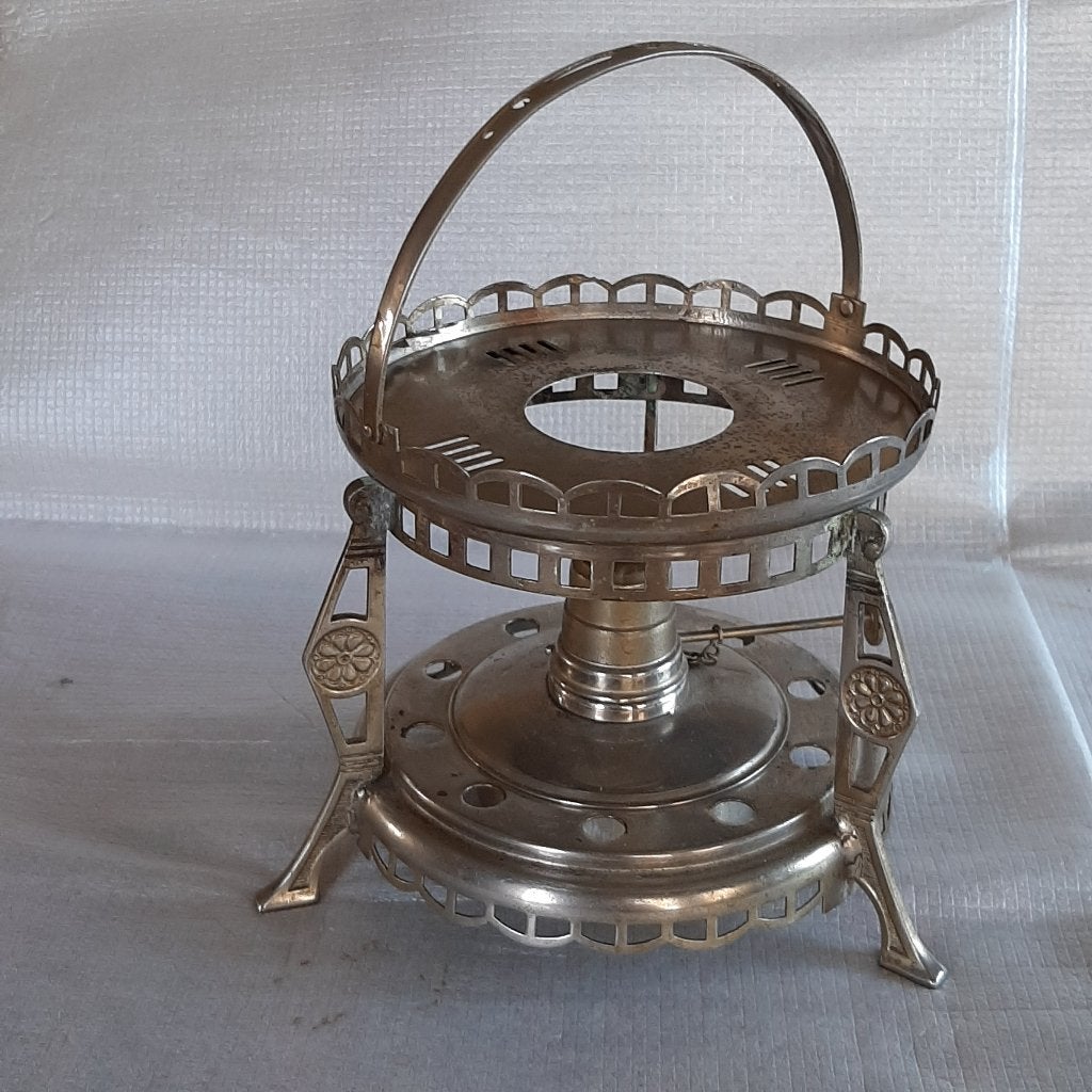 Prachtig oud theelicht, incl. brander en lont, Antiek en Kunst, Ophalen