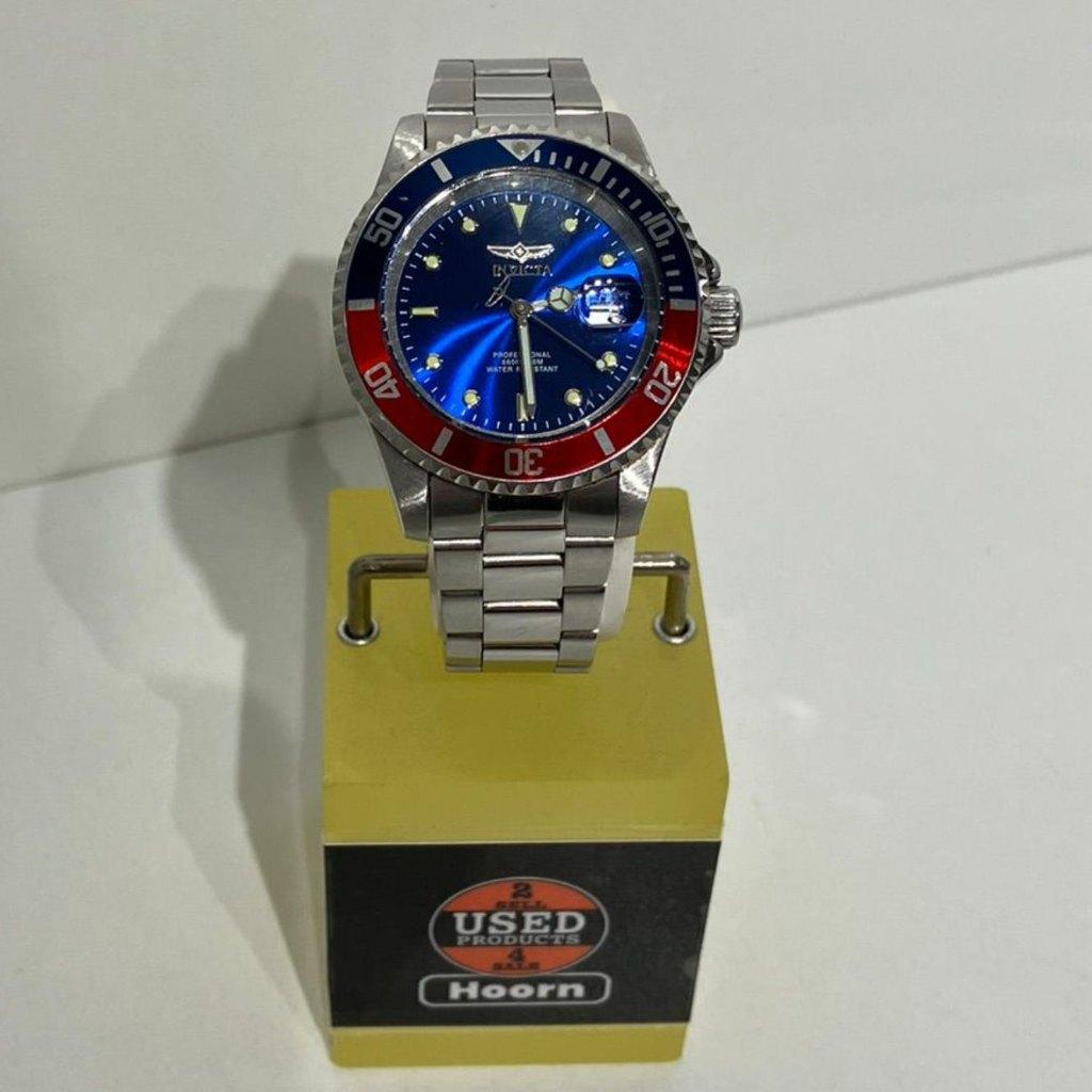 Invicta Pro Diver 47611 40mm Quartz Horloge, Ophalen of Verzenden