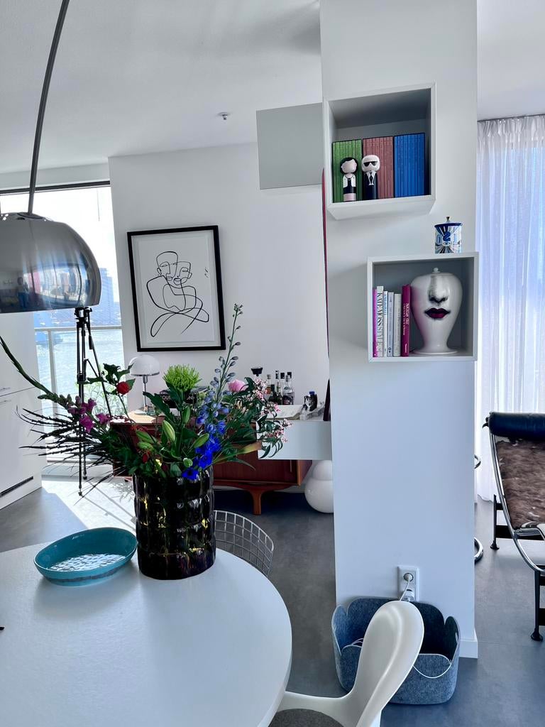 Bolia wand kastjes 2 vierkanten, 1 small en een lade, Huis en Inrichting, Kasten | Wandmeubels, Ophalen, Zo goed als nieuw, Minder dan 150 cm