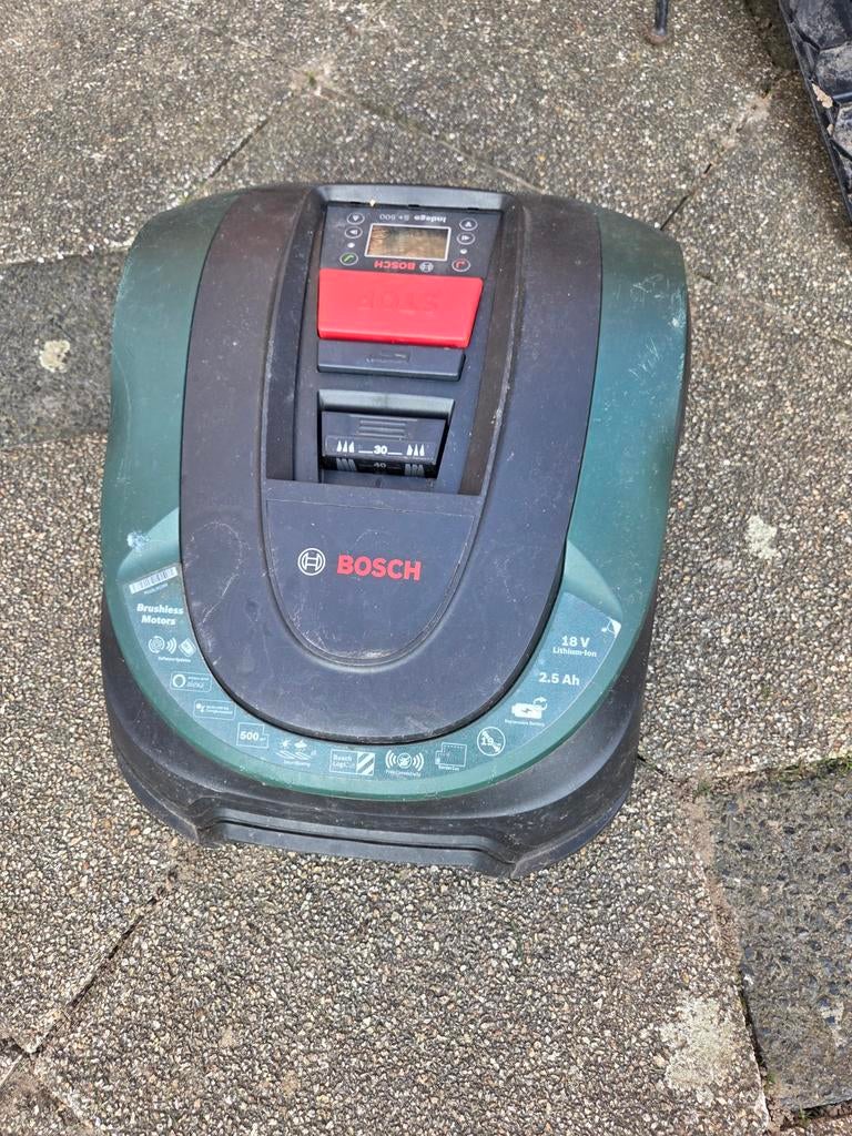 Bosch Indego Robot Grasmaaier - Automatisch Maaien, Gebruikt, Bestuurbaar via app, Ophalen of Verzenden, Bosch