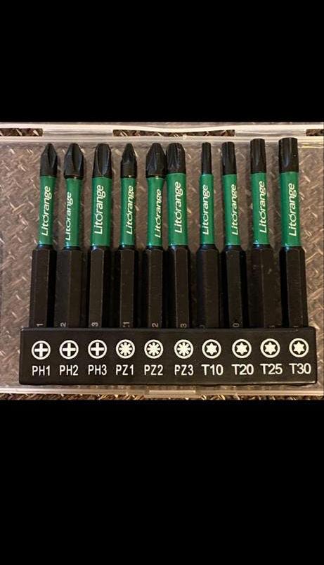 Schroefbitset mix PH PZ en T, Doe-het-zelf en Verbouw, Gereedschap | Handgereedschap, Ophalen of Verzenden, Nieuw