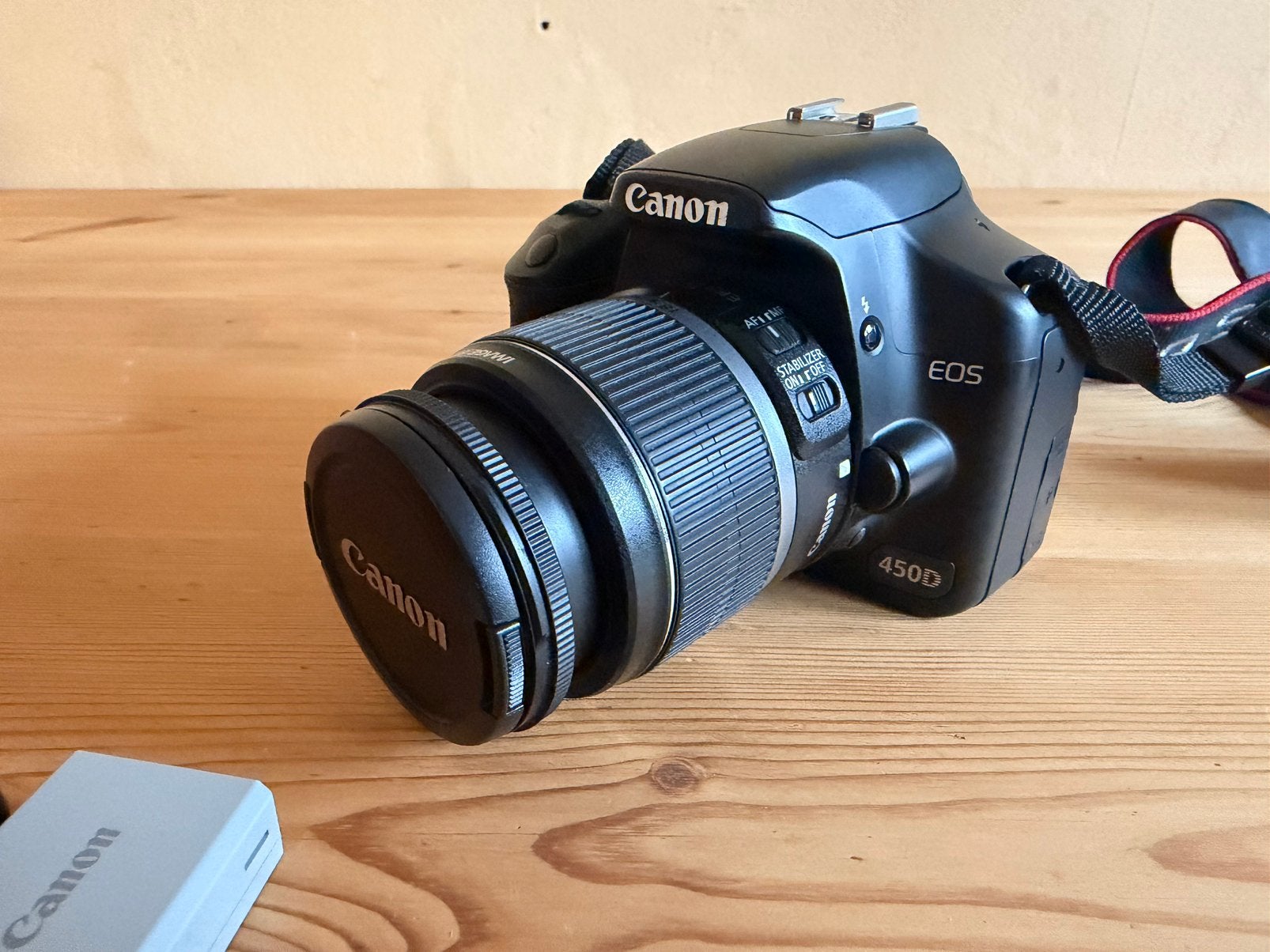 Canon EOS 450D, Ophalen, Zo goed als nieuw, Canon, Geen optische zoom