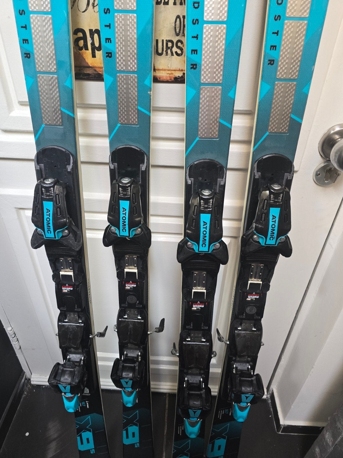 175cm ATOMIC REDSTER X9S REVOSHOCK BEST ATOMIC SKIS, 160 tot 180 cm, Ophalen of Verzenden, Zo goed als nieuw, Carve