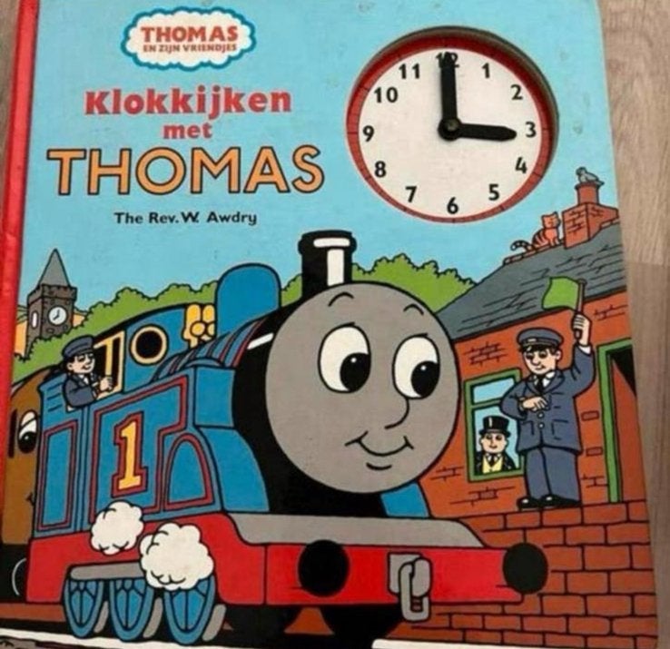 THOMAS KLOKKIJKEN MET THOMAS Auteur: W. Awdry, Ophalen of Verzenden, Gelezen