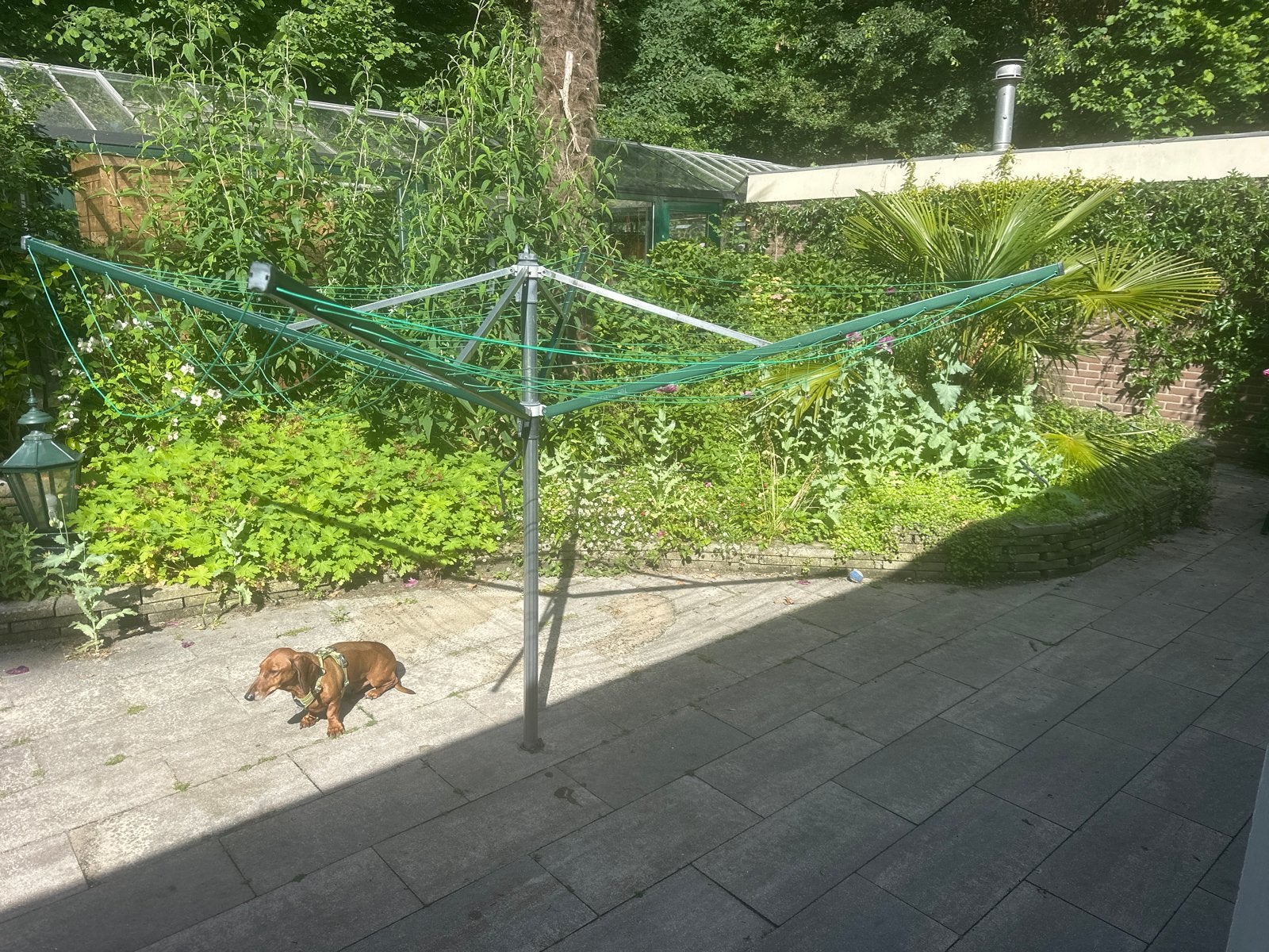 Brabantia 50-L Droogmolen - Zo goed als nieuw, Tuin en Terras, Droogmolens en Wasrekken, Ophalen of Verzenden, Zo goed als nieuw