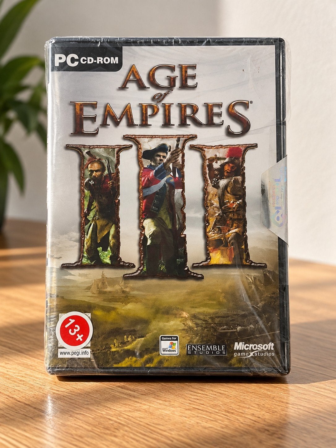 Age of Empires III PC CD-ROM (2005) - Sealed, Never Opened, Online, Nieuw, Ophalen of Verzenden, 3 spelers of meer