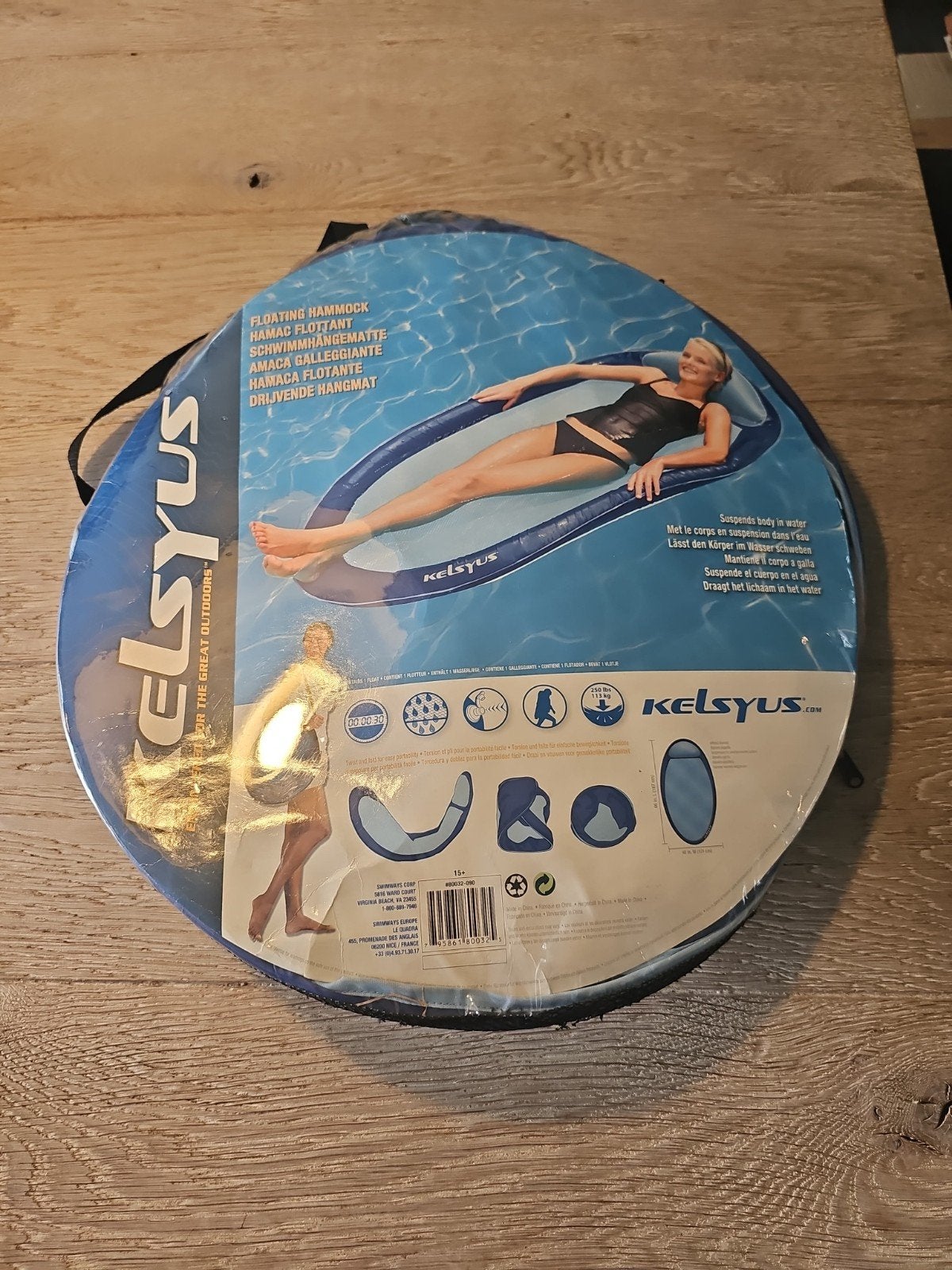 Kelsyus Drijvende Hangmat - Comfortabel Relaxen op Water, Ophalen of Verzenden, Zo goed als nieuw