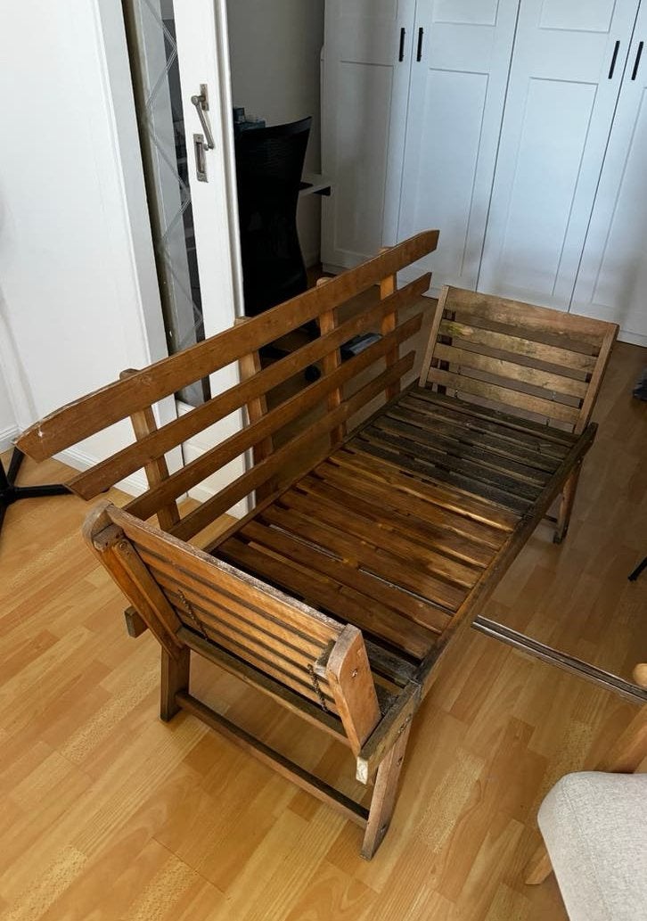 Bank voor tuin/balkon, Tuin en Terras, Tuinstoelen, Ophalen, Gebruikt
