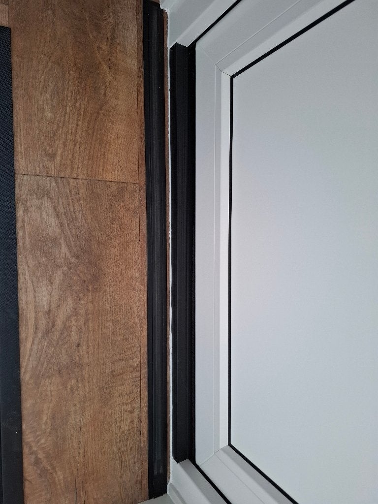 Plissé hordeur, Ophalen, Kunststof, 80 tot 100 cm, Hordeur