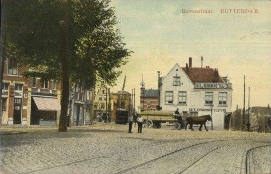 Rotterdam: Havenstraat, Ophalen of Verzenden, Voor 1920, Gelopen, Zuid-Holland