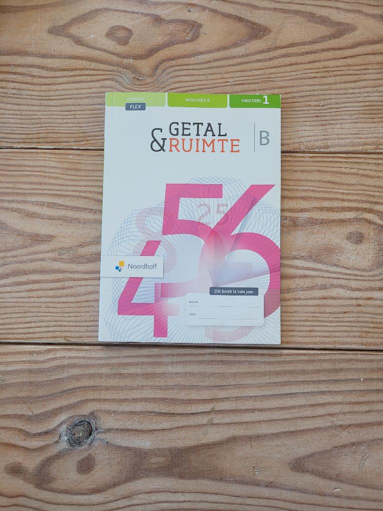 Getal en Ruimte | Wiskunde B | VWO Deel 1, Boeken, Schoolboeken, VWO, Verzenden, Zo goed als nieuw, Wiskunde B