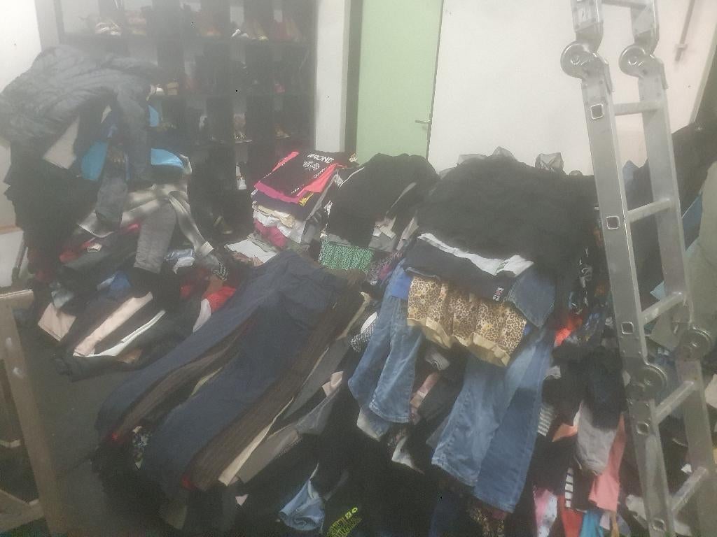 Grote partijen kleding, Ophalen, Gedragen, Overige maten