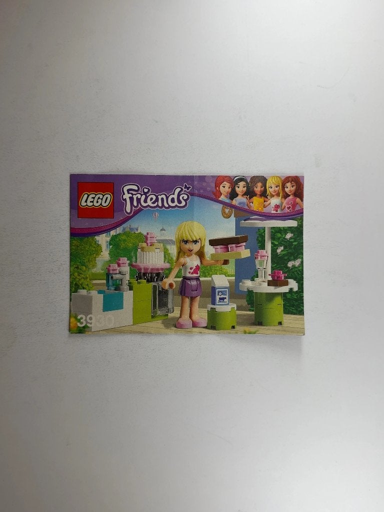 LEGO Friends 3930 (Instructions) Stephanie's Outdoor Bakery, Gebruikt, Lego, Overige typen, Friends