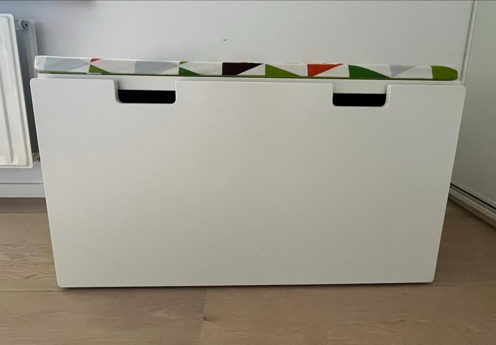 IKEA SMÅSTAD Speelgoedkist/Bank met Kussen 90x52x48 cm, Ophalen, Gebruikt, Overige typen