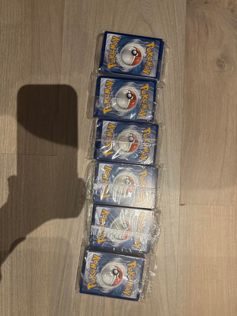 6x Pakje Pokémonkaartjes - 50 stuks per pakje, Hobby en Vrije tijd, Verzamelkaartspellen | Pokémon, Ophalen of Verzenden, Nieuw