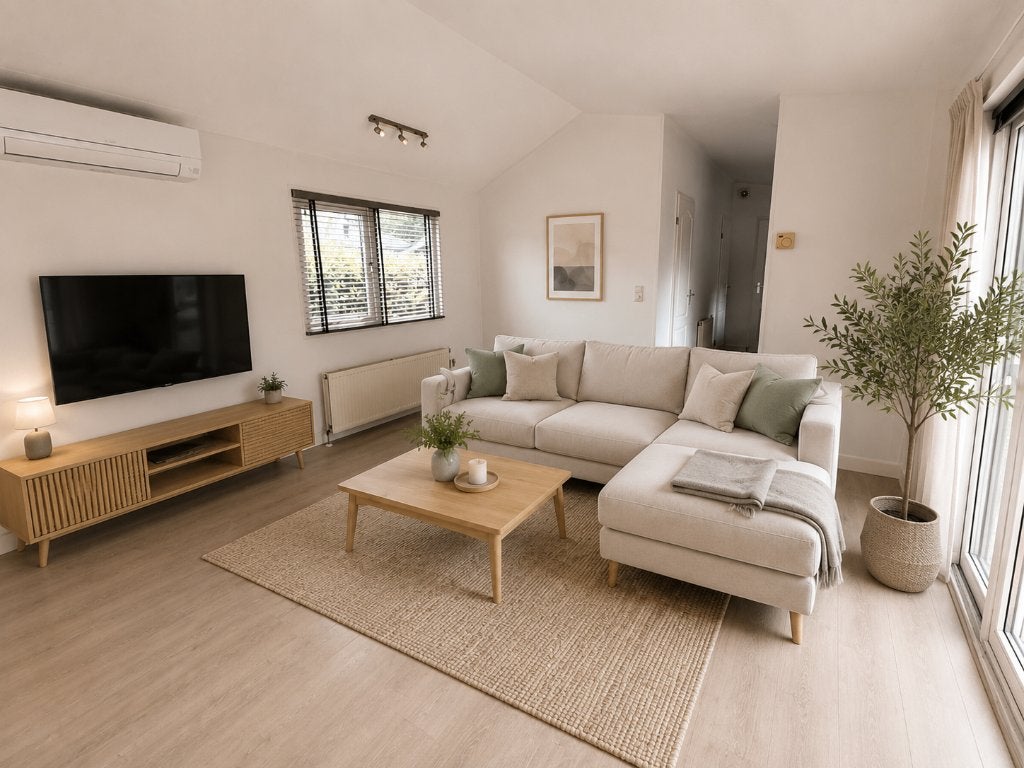 Instapklaar chaletgenot in het hart van de Betuwe!, Gelderland, 48 m², 2 slaapkamers, Verkoop zonder makelaar