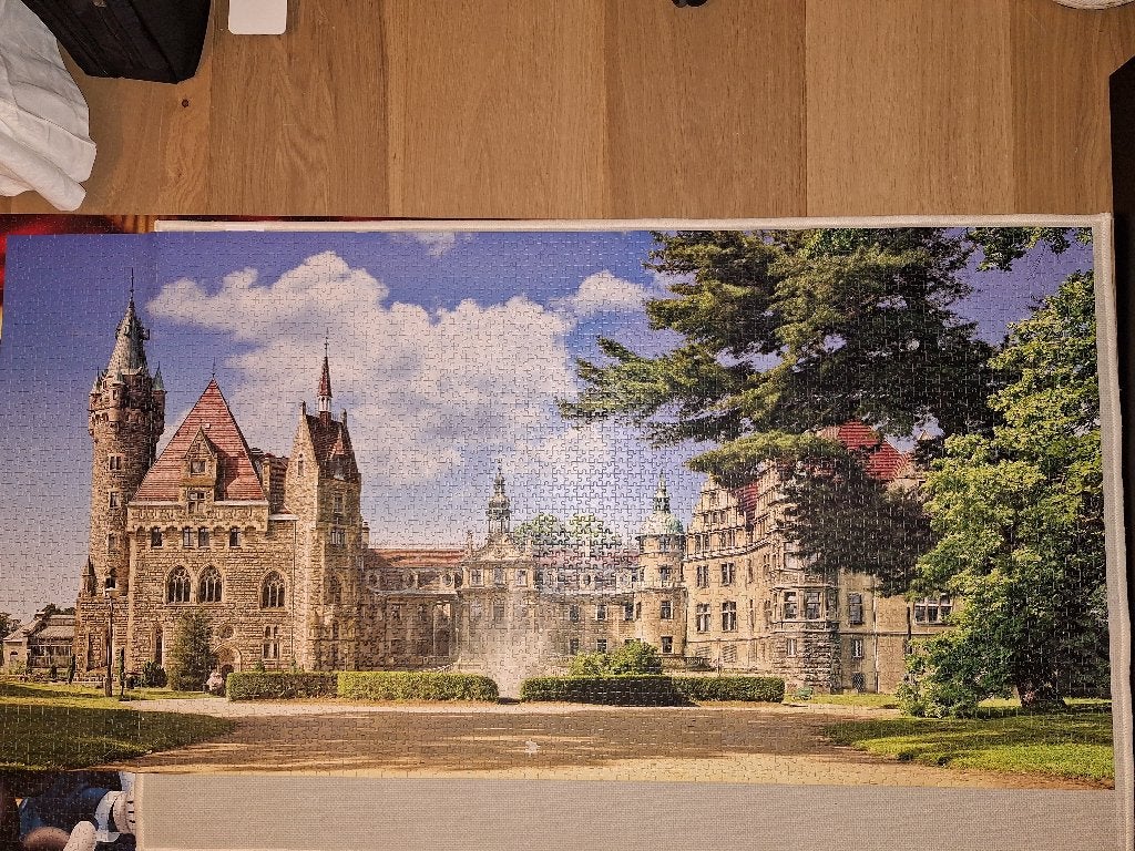 puzzel 4.000 stukjes van mooi kasteel - compleet!, Ophalen, Meer dan 1500 stukjes, Zo goed als nieuw, Legpuzzel