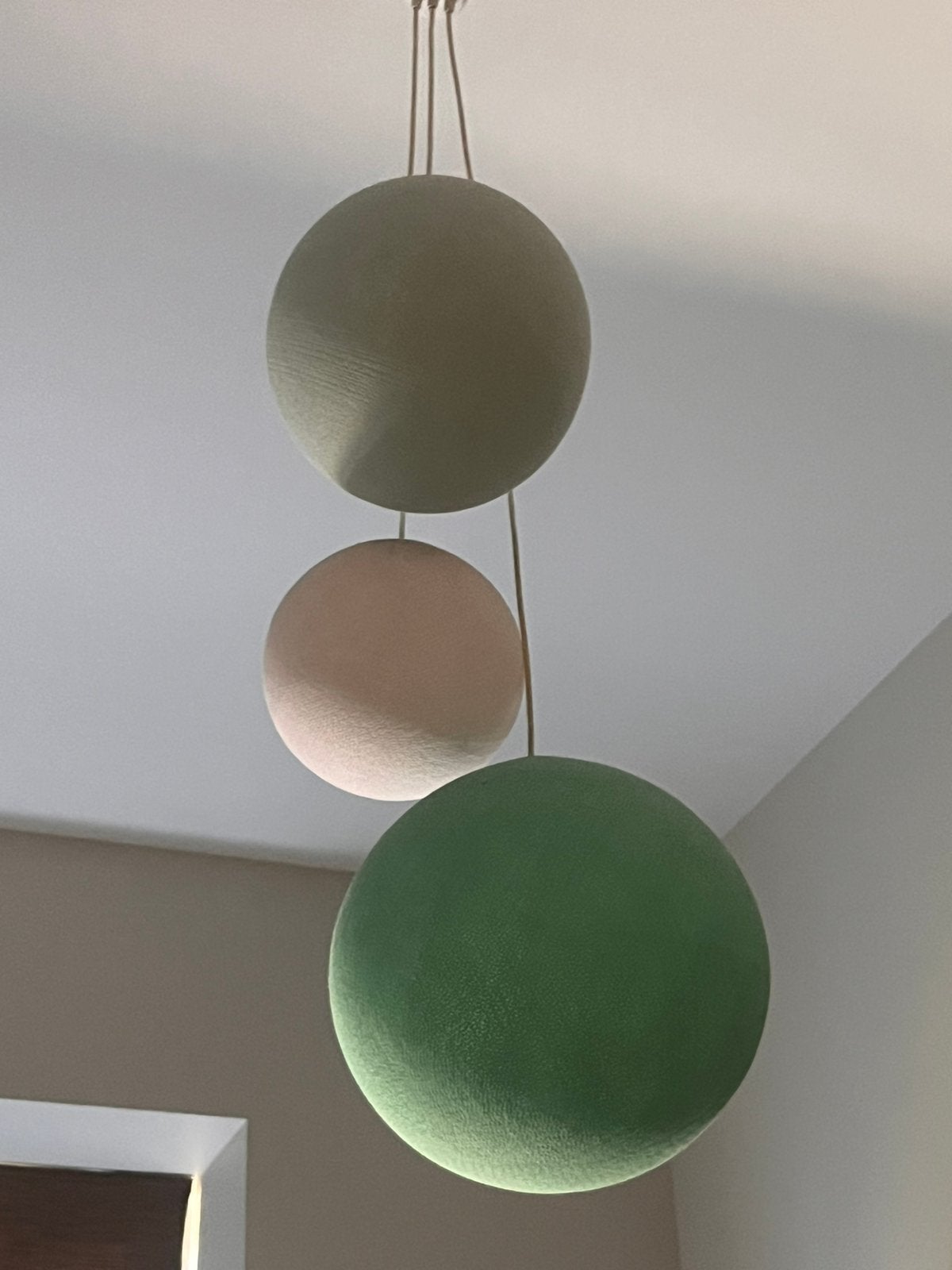 Cotton balls hanglamp, Ophalen of Verzenden, Zo goed als nieuw