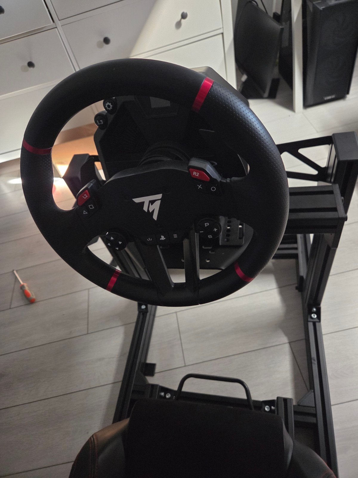 Thrustmaster T598 incl pedalen, Ophalen, Overige merken, Gebruikt