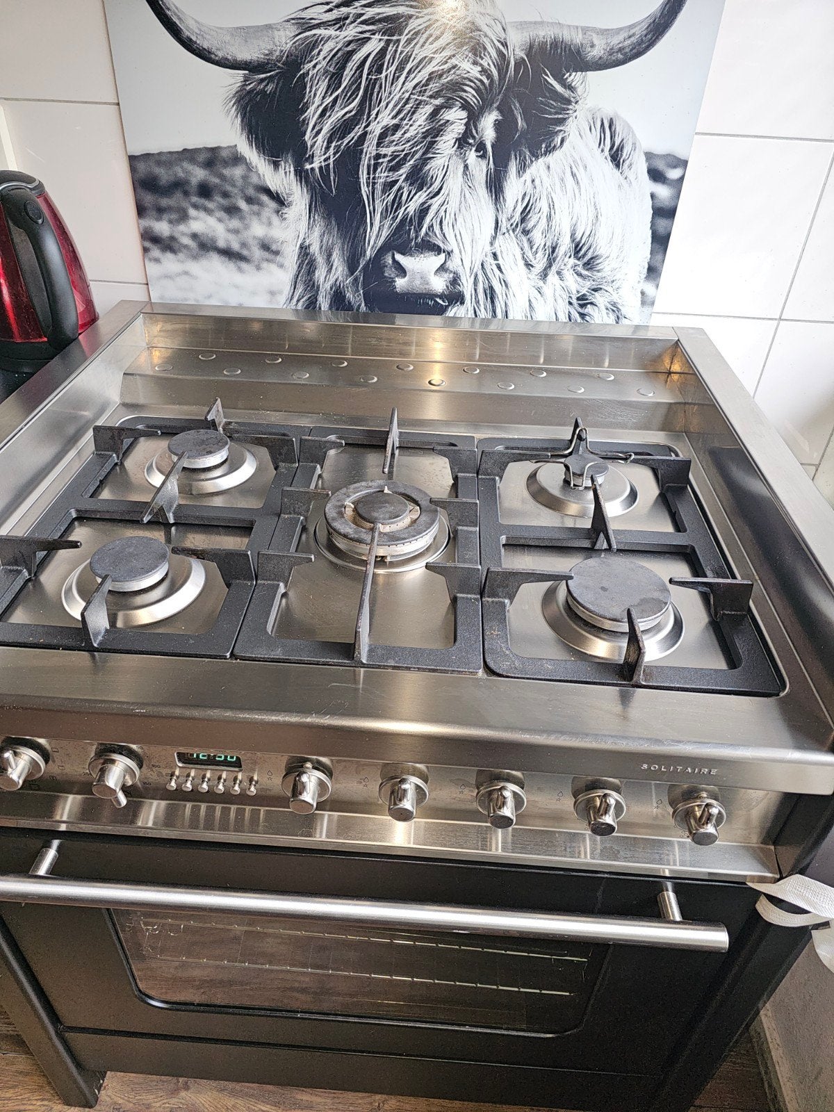 Bosch Solitaire 5-pits gasfornuis beschikbaar vanaf 10 juli, Witgoed en Apparatuur, Fornuizen, 60 cm of meer, Ophalen of Verzenden