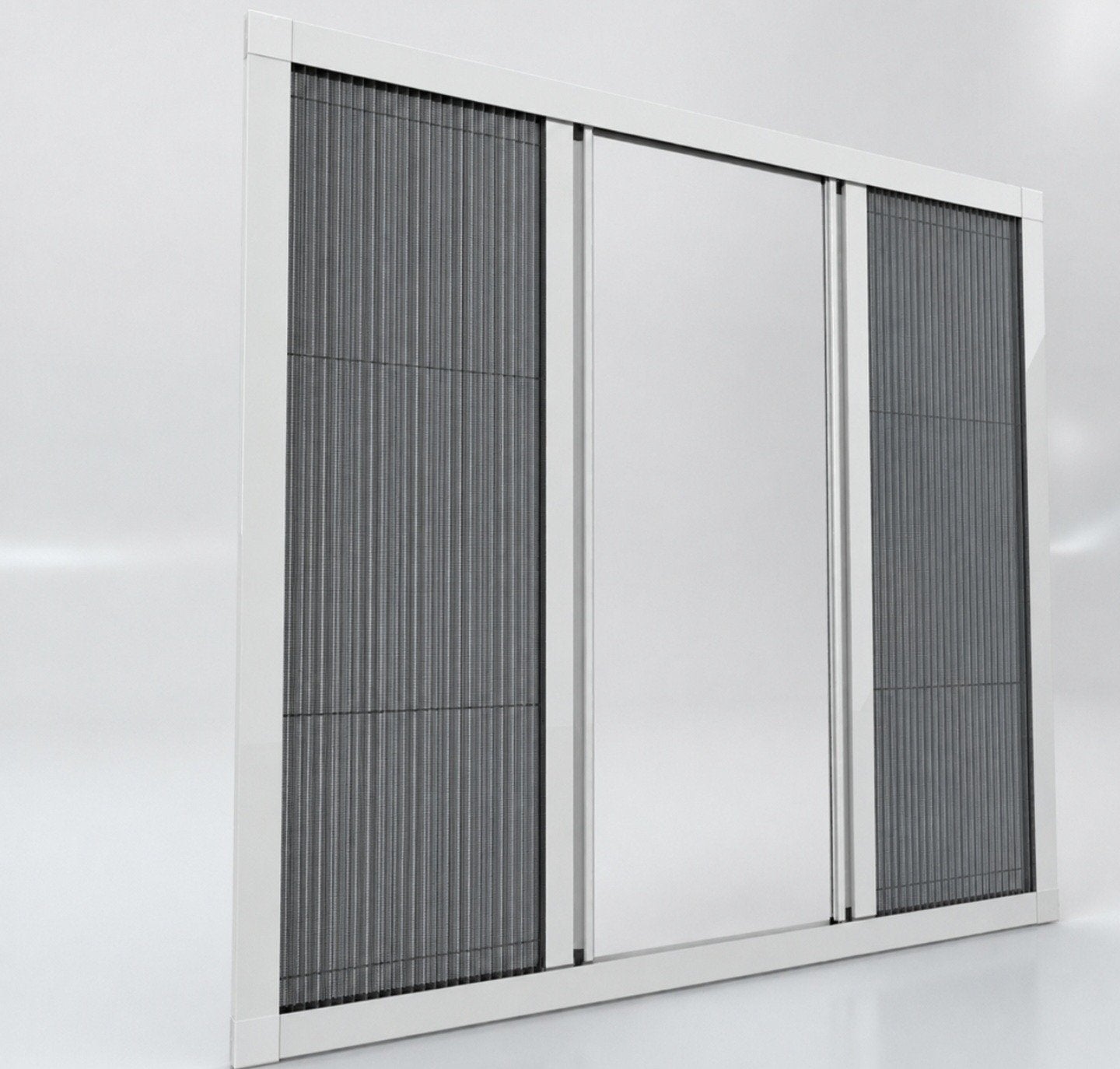 Nieuwe Plissé dubbele hordeur hor 226,5 x 186 cm, Ophalen, Nieuw