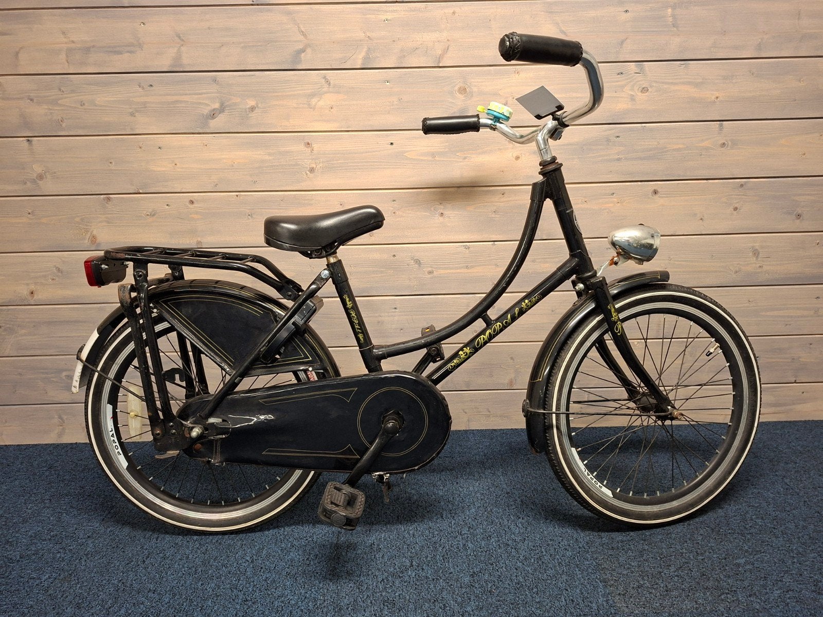 Popal 20inch omafietsje zwart., Ophalen, Gebruikt, 20 inch
