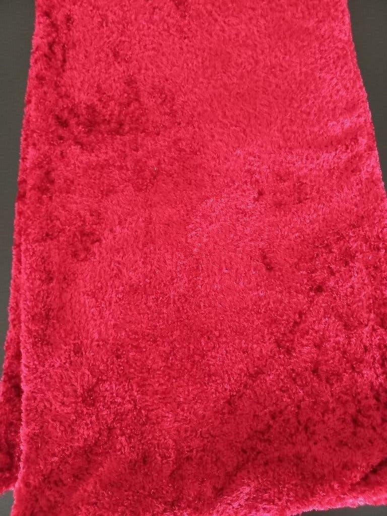 2.50 x 1.50  rode velours stof, Overige materialen, 120 cm of meer, Ophalen of Verzenden, Rood