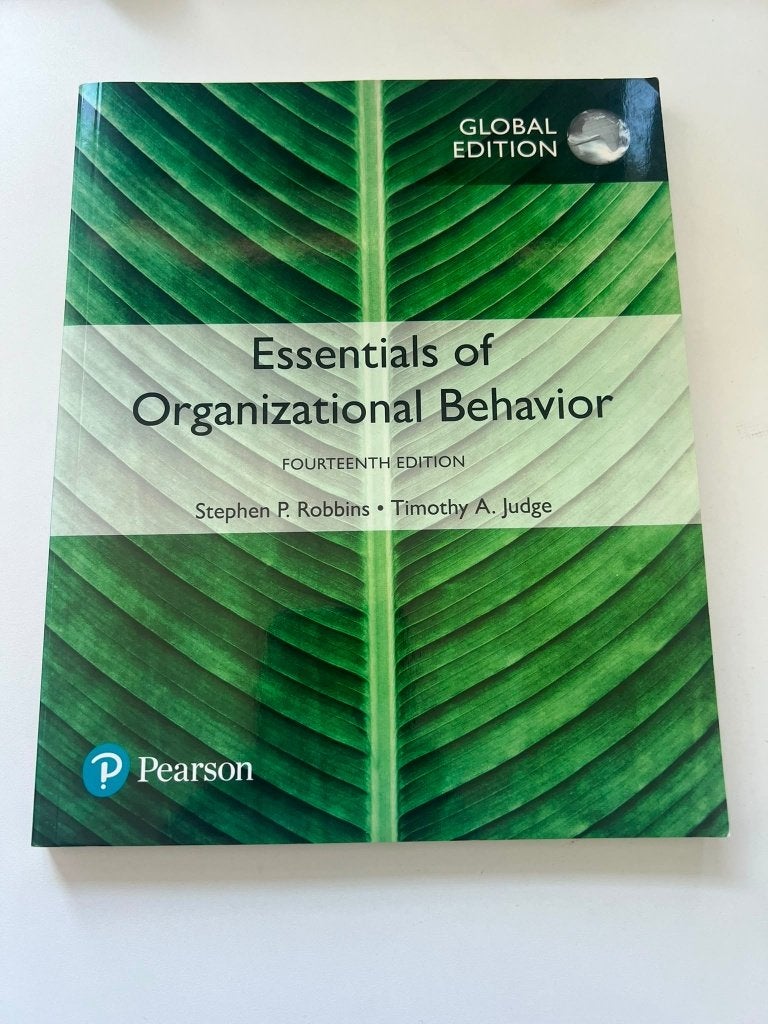 Essentials of Organizational Behavior 14th Edition, Ophalen, Alpha, Zo goed als nieuw, HBO