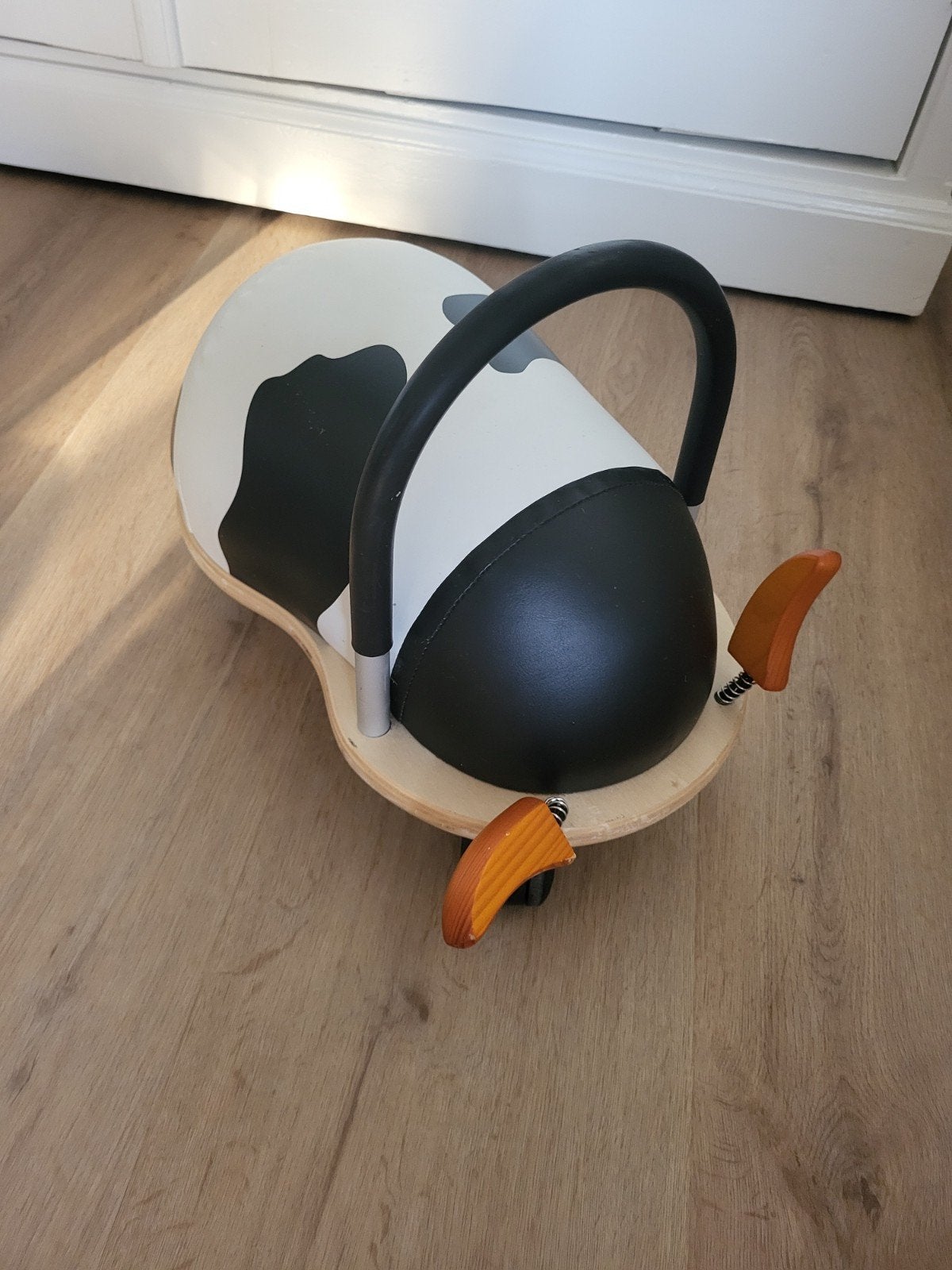wheelybug loopwagen koe, Ophalen, Gebruikt