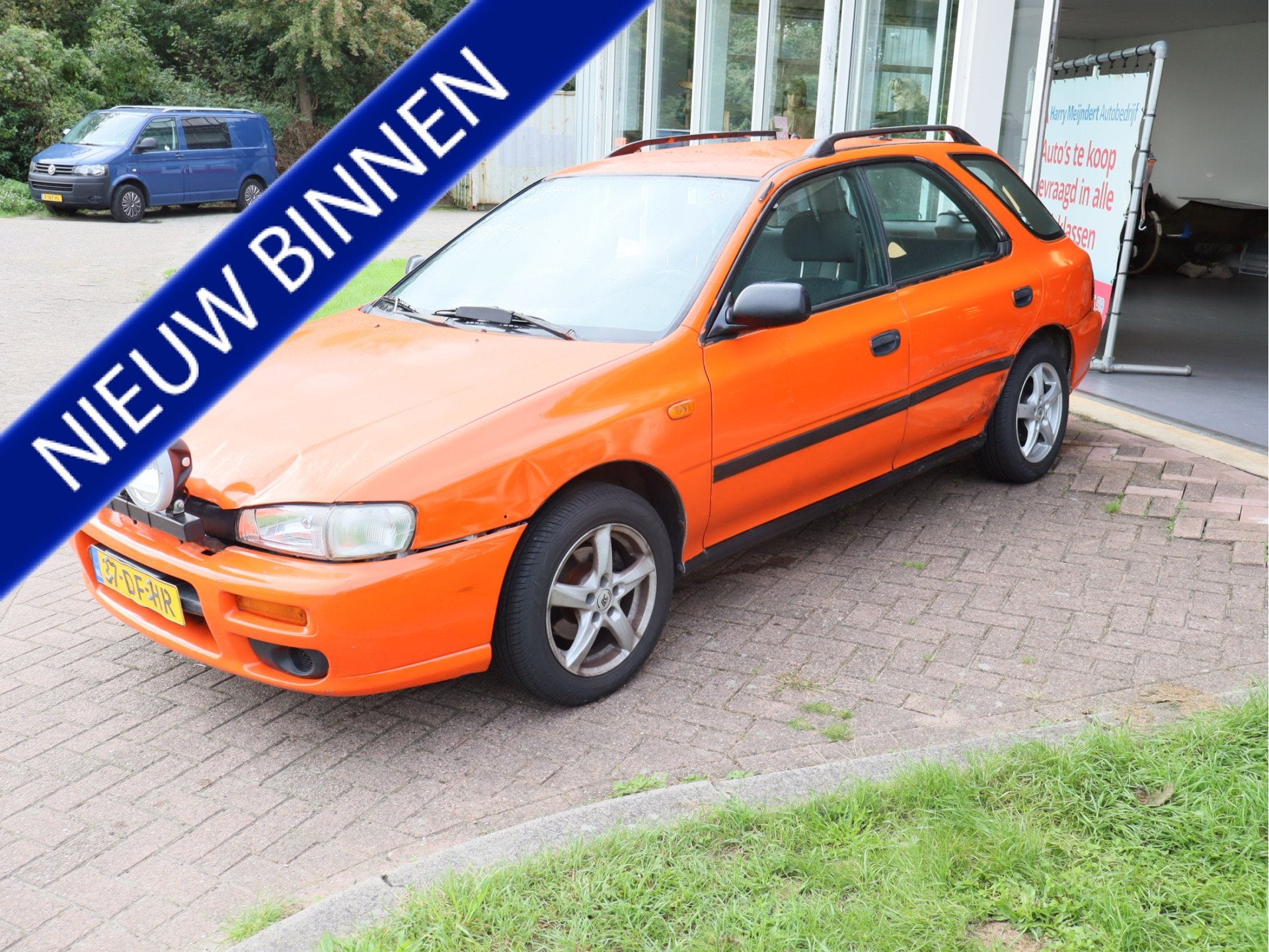 Subaru Impreza Plus 1.6 GL AWD Kan direct mee! (bj 1999), Auto's, Subaru, Stof, Overige kleuren, Origineel Nederlands