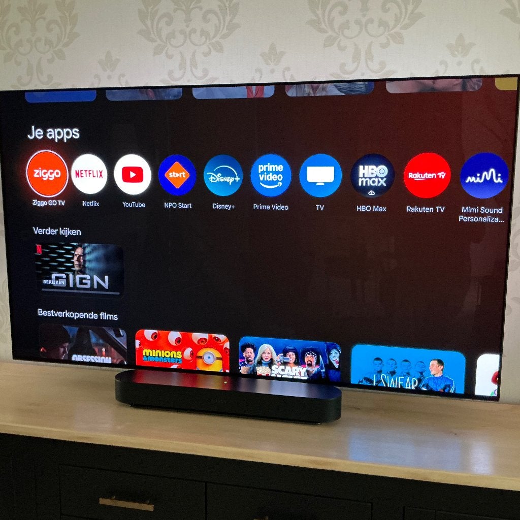 PHILIPS 65“ OLED808 4K Ultra HD Ambilight  Nieuwstaat.