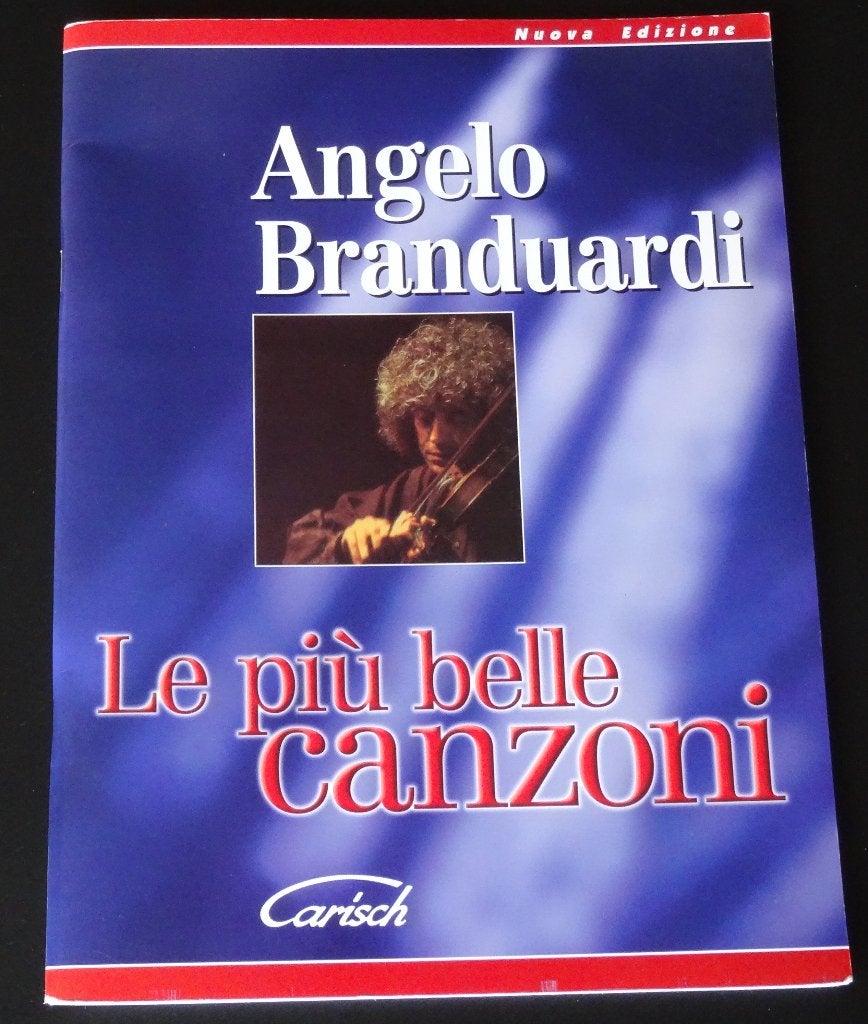VIOOL -ANGELO  BRANDUARDI - Le Piu Belle Canzoni, Muziek en Instrumenten, Bladmuziek, Gebruikt, Overige genres, Overige soorten
