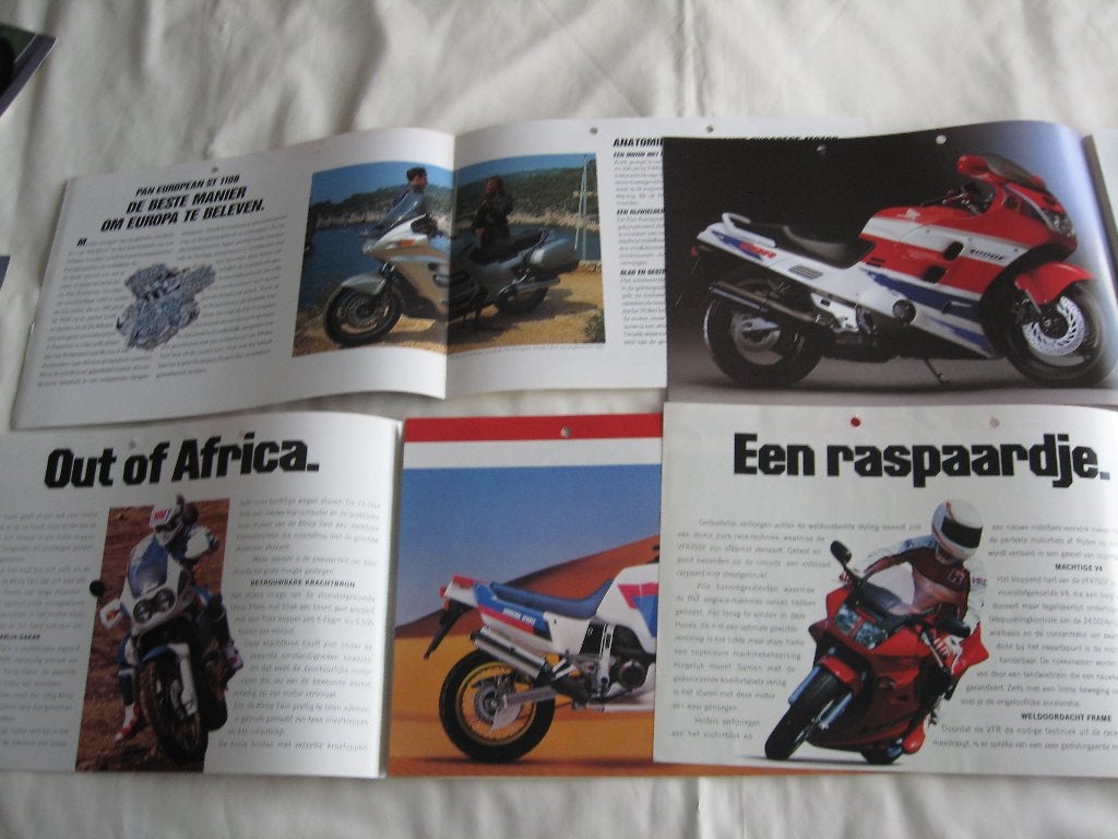 Moter folders HONDA, Ophalen of Verzenden, Zo goed als nieuw, Merk of Model