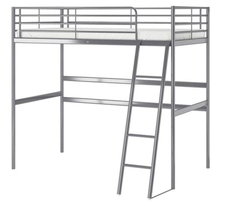 Hoogslaper, Ophalen, Gebruikt, Hoogslaper, 140 cm