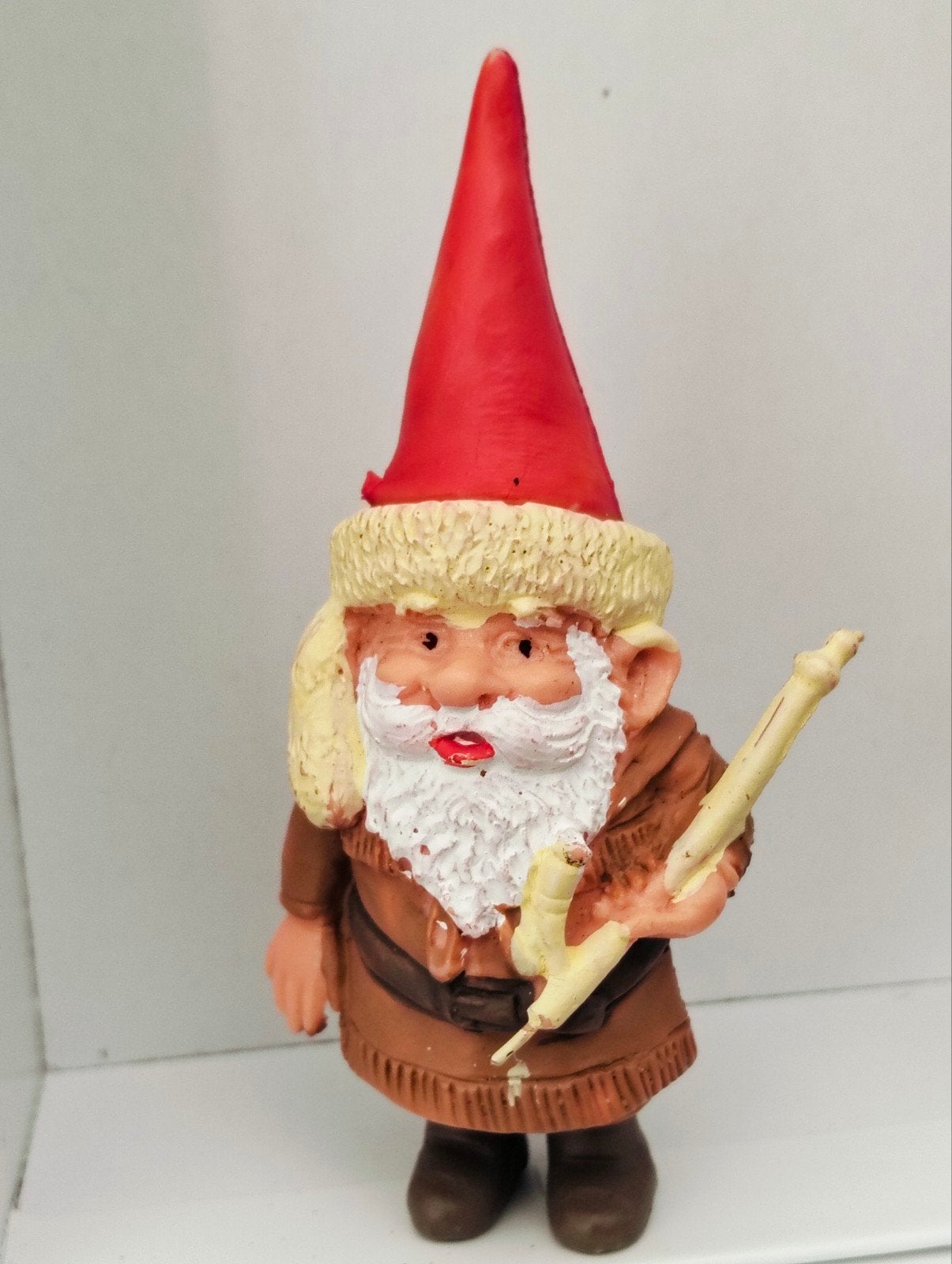 David de kabouter - pelsjager/ Jager figuur, Ophalen of Verzenden, Gebruikt