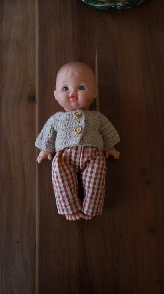 Poppenkind setje 008, Kinderen en Baby's, Speelgoed | Poppen, Ophalen of Verzenden, Nieuw, Babypop