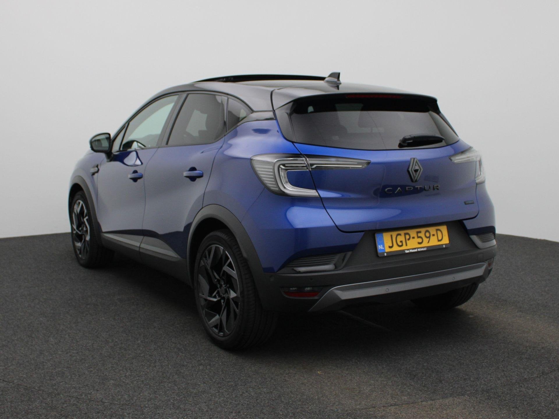 Renault Captur 1.8 E-Tech full hybrid 160 esprit Alpine | Sc, Auto's, 4 cilinders, Blauw, Origineel Nederlands, Bedrijf