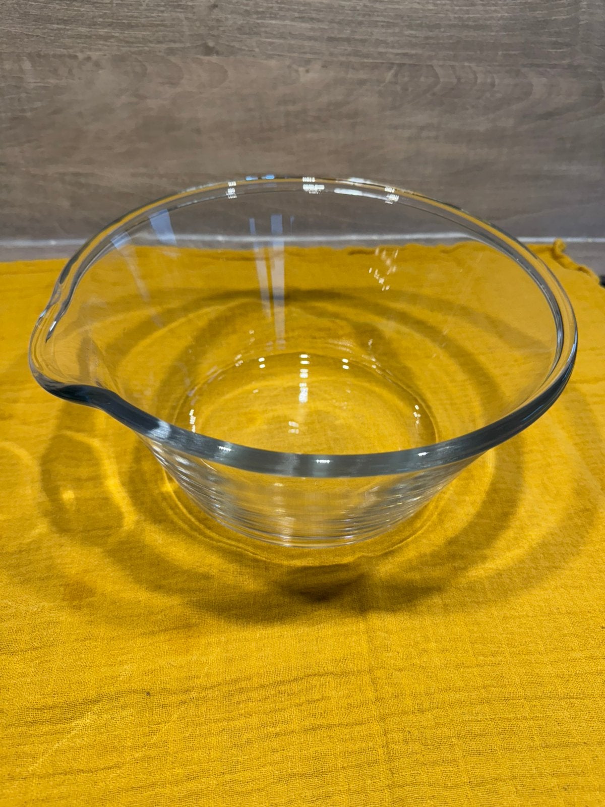 Glazen beslag /saladekom merk Ikea voor maten zie de foto’s, Huis en Inrichting, Keuken | Servies, Glas of Glazen, Ophalen of Verzenden