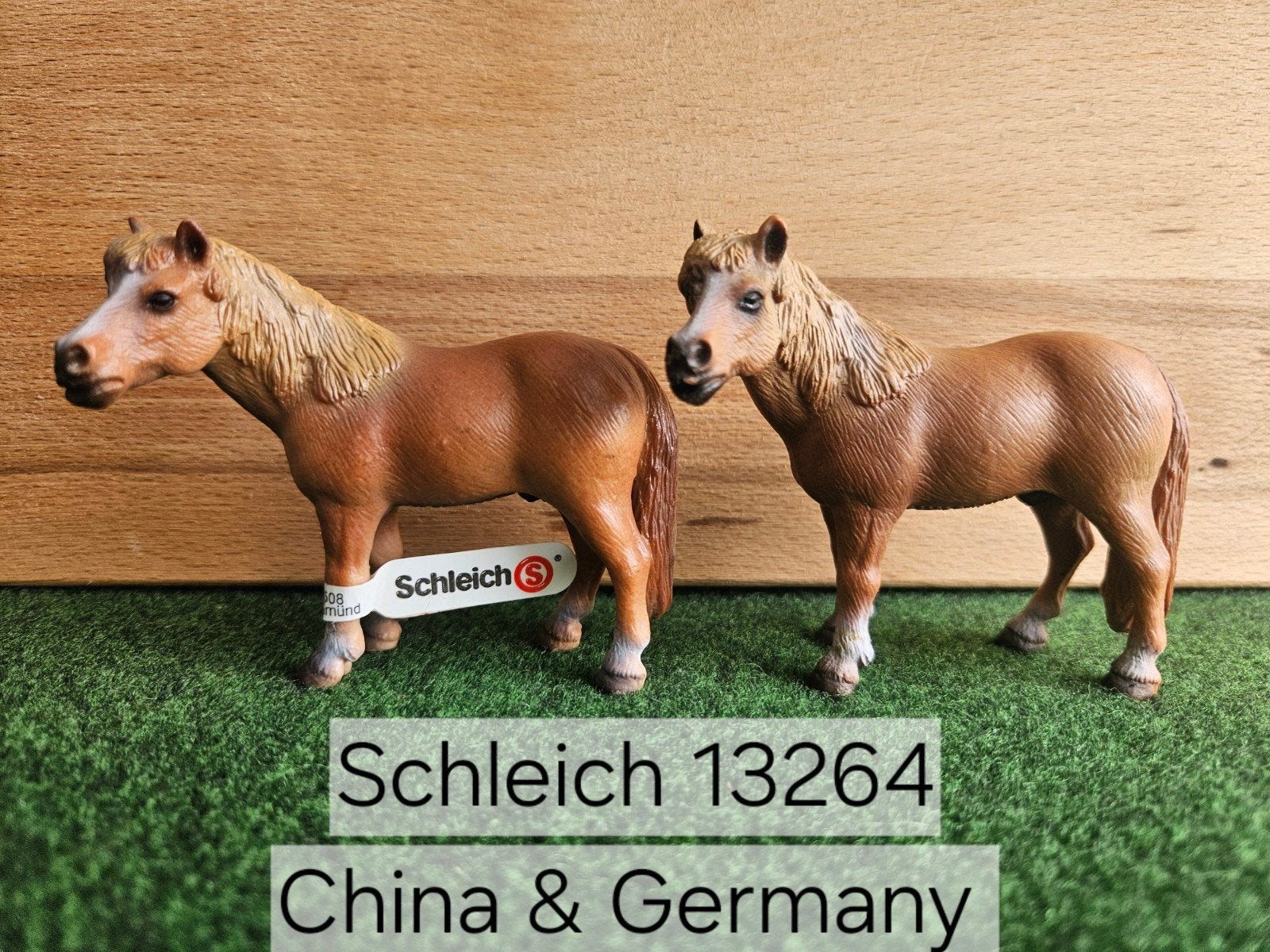 Schleich 13264 IJslander ruin met of zonder vaantje uit 2002, Ophalen of Verzenden, Zo goed als nieuw, Paard, Beeldje of Figuurtje