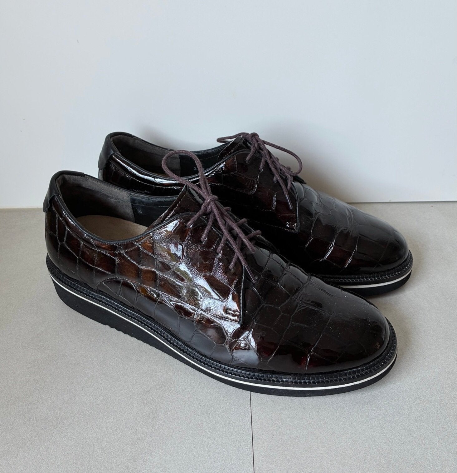 DUREA VETER SCHOENEN  MT:7/ 40.5 H, Bruin, Verzenden, Instappers, DUREA