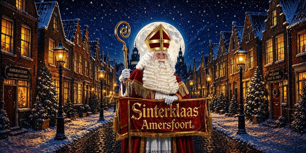 Sinterklaas Amersfoort bezoek / boeken / reserveren, Diversen, Ophalen of Verzenden, Nieuw